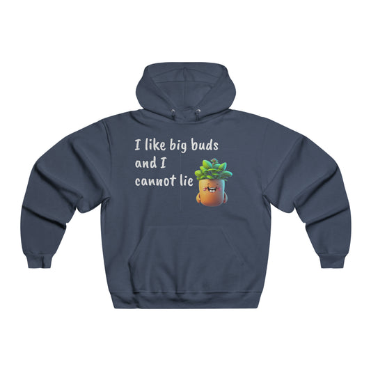 Big Buds (white text) Unisex NUBLEND® Hooded Sweatshirt